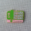 Pink & Green Sardine Can