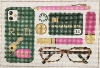 Pink & Green Valet Tray