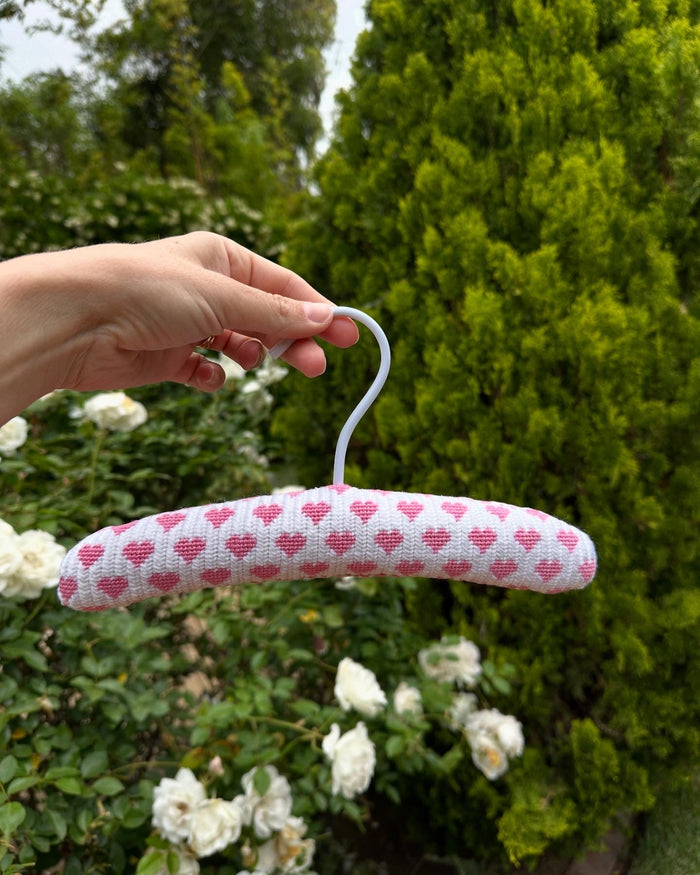 Pink Heart Hanger