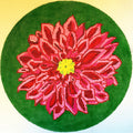 Pink Round Dahlia