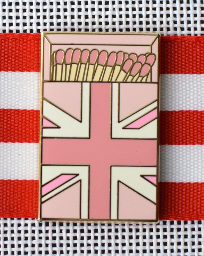 Pink Union Jack Matches