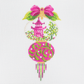 Pink Willow Ornament