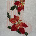 Poinsetta Mini Stocking