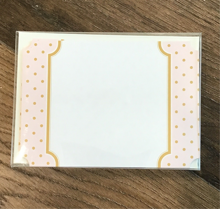 Polka Dot Note Cards