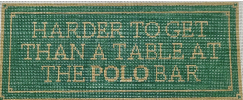 Polo Bar Table