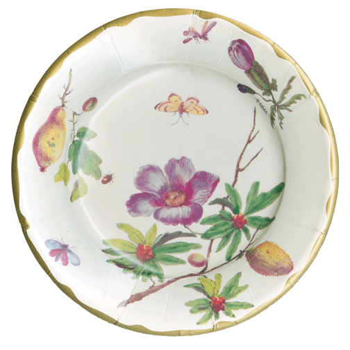 Porcelain Blooms Salad Plates