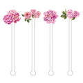 Pretty in Pink Stir Sticks