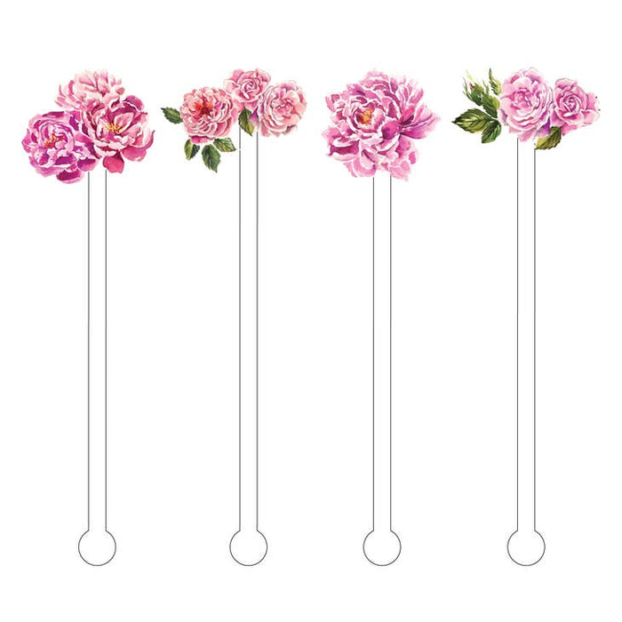 Pretty in Pink Stir Sticks