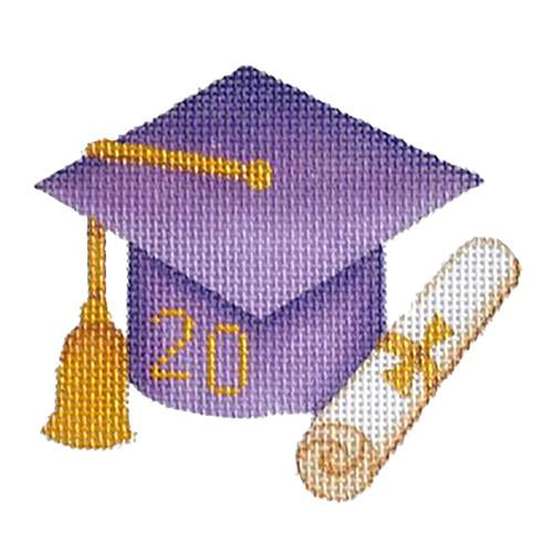Purple Graduation Cap