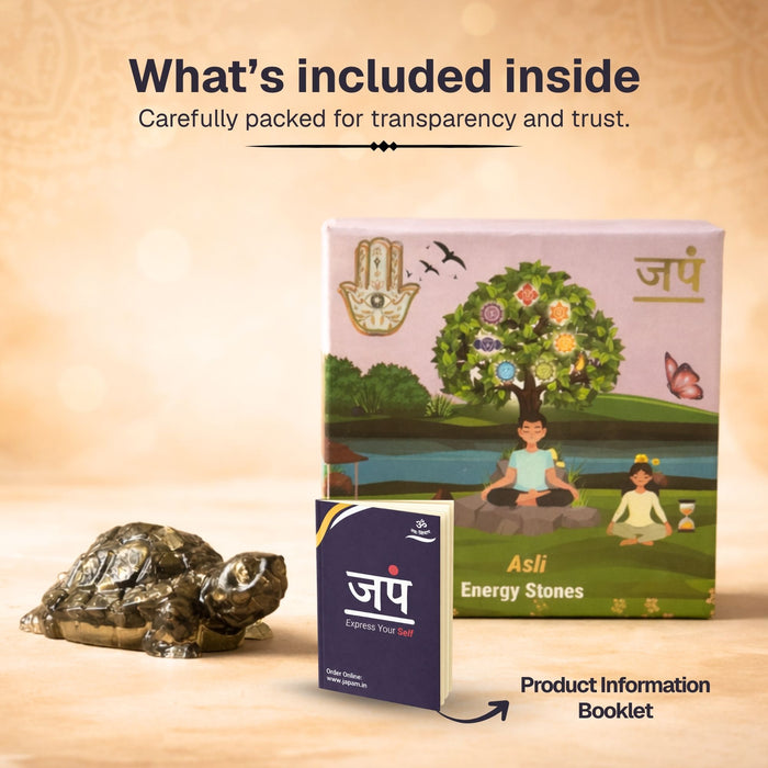 Pyrite Prosperity Tortoise (Kachhua) for Vaastu