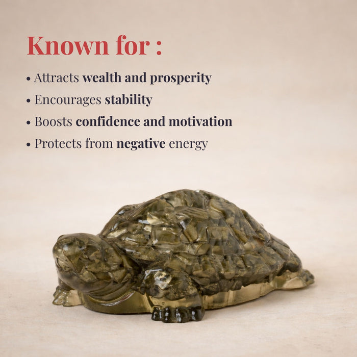 Pyrite Prosperity Tortoise (Kachhua) for Vaastu