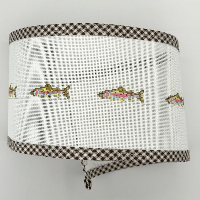Rainbow Trout Dog Collar - Large