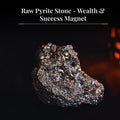 Raw Pyrite Stone - Wealth & Success Magnet for Vaastu