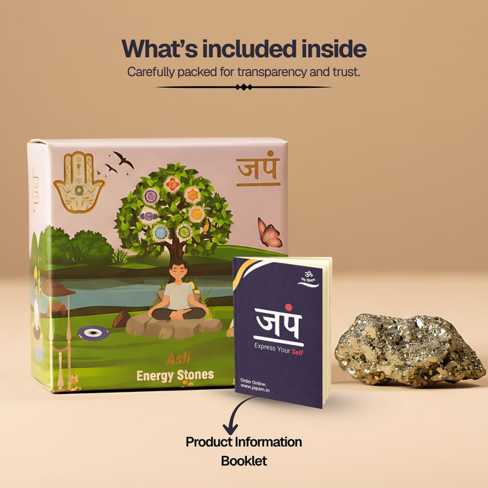 Raw Pyrite Stone - Wealth & Success Magnet for Vaastu