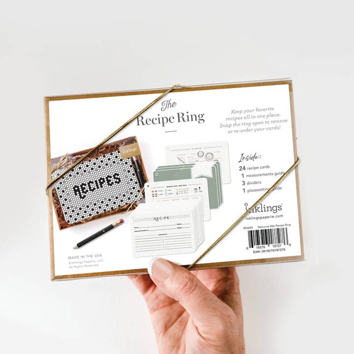 Recipe Card Ring