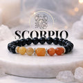Red Agate Zodiac Band – Scorpio (वृश्चिक राशि)