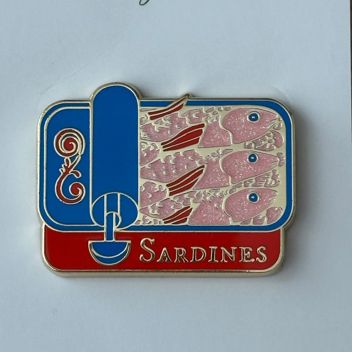 Red & Blue Sardine Can