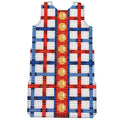 Red, White, & Blue Shift Dress