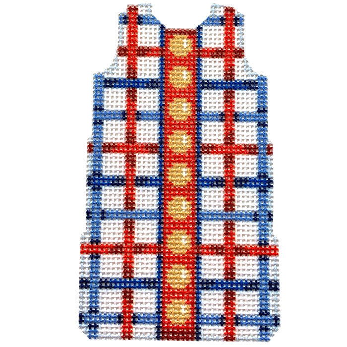 Red, White, & Blue Shift Dress