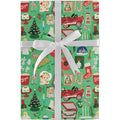 Retro Icons Gift Wrap