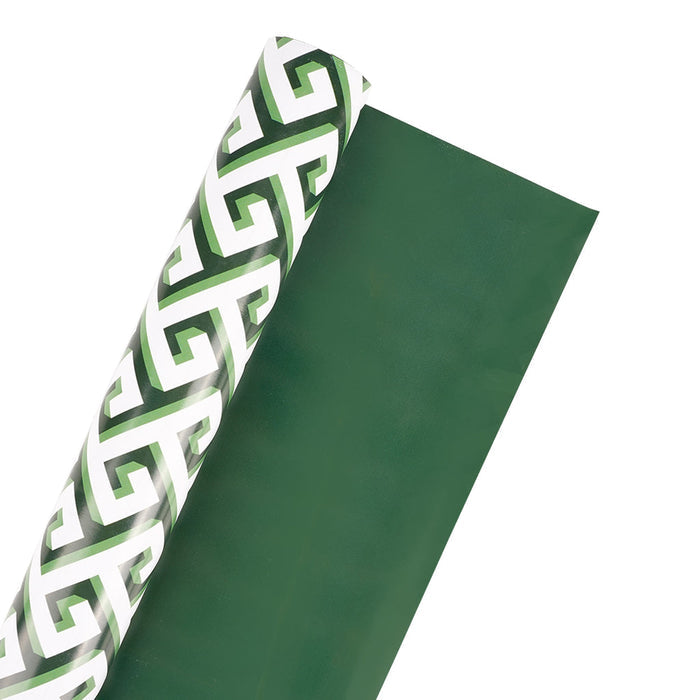 Reversible Green Greek Key