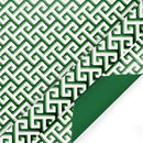Reversible Green Greek Key