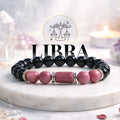 Rhodonite Zodiac Band – Libra (तुला राशि)