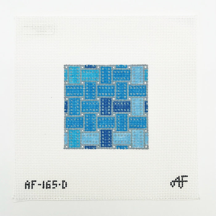 Ribbon 4 x 4 Insert Denim