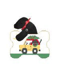 Riding with Black Lab