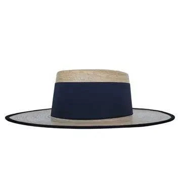 Roshan Straw Boater Hat