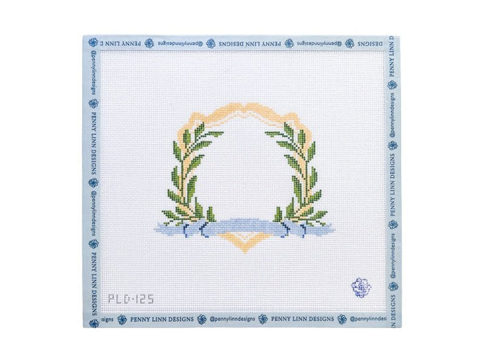 Sage Green Monogram Crest