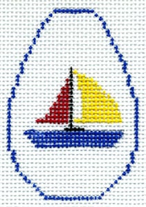 Sail Boat Key Fob