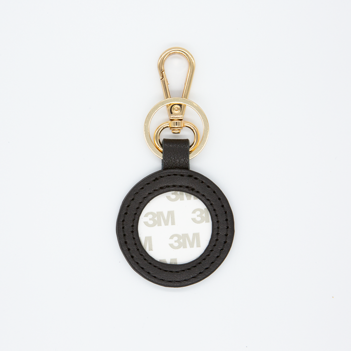 Self-Finishing Leather Key Fob