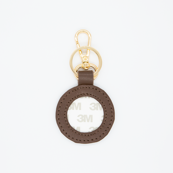 Self-Finishing Leather Key Fob