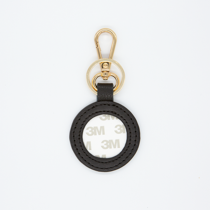 Self-Finishing Leather Key Fob