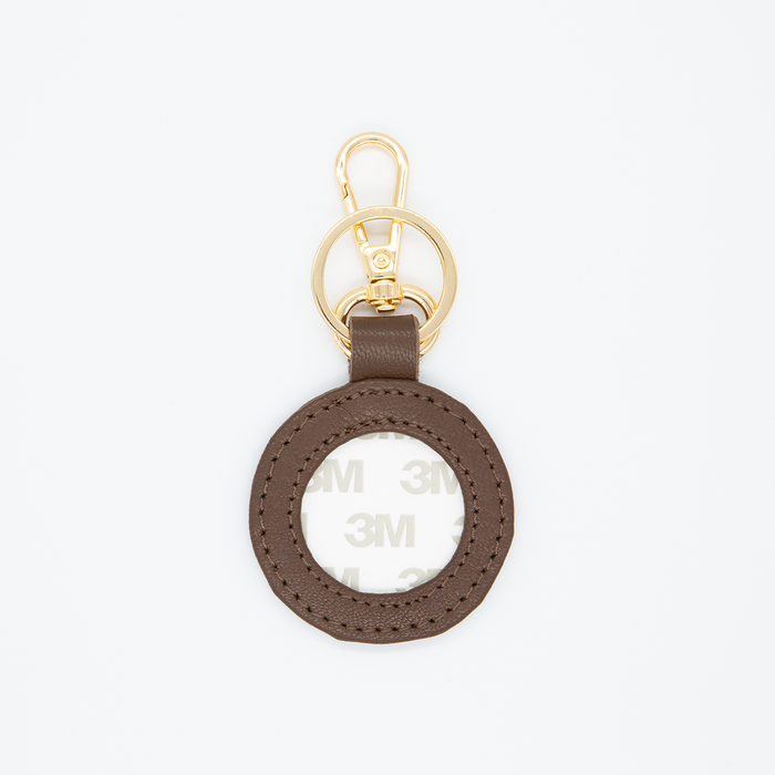 Self-Finishing Leather Key Fob