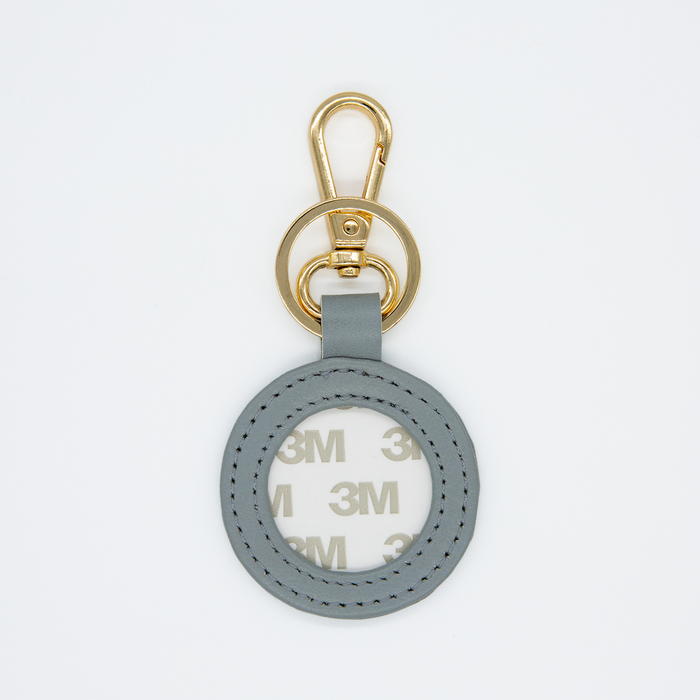Self-Finishing Leather Key Fob
