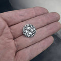 Silver Replica Hiberno-Norse Sihtric III Olafsson Penny Coin from Dublin on Hand