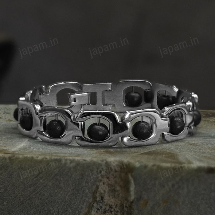Silver Plated Essential Karungali Bracelet