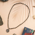 Silver Plated Karungali Sudarshan Chakra Mala
