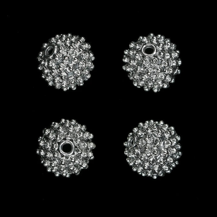Silver Viking Beads from Visby - Knobbly