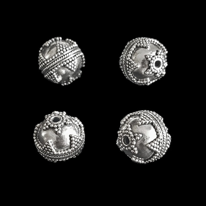 Silver Viking Beads from Visby - Triangles