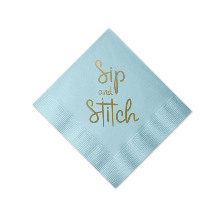 Sip & Stitch - Sky