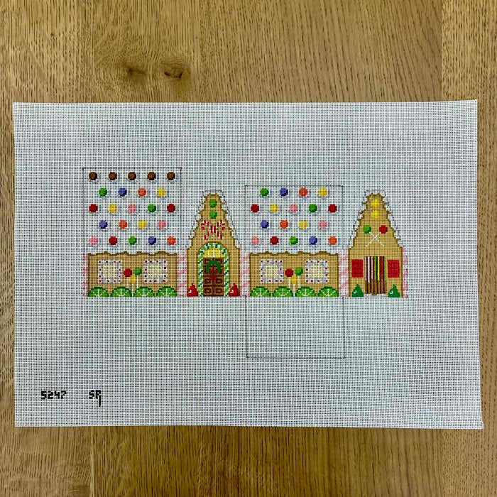 Skittles and Lime Slices Gingerbread House