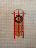 Sled with Wreath