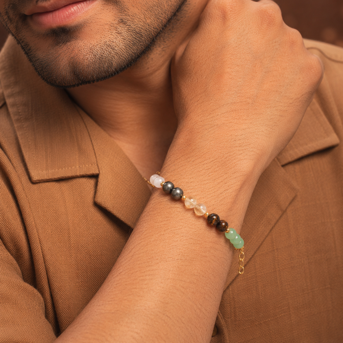 Sleek Dhan Vriddhi Bracelet for Men