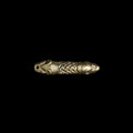 Small Bronze Swedish Viking Strap End