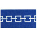 Square Link Insert - Blue/White