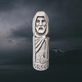 Hand-Crafted Ceramic Norse God Forseti Statuette