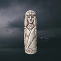 Statuette of the Norse Goddess Hnoss in Hand-Crafted Clay